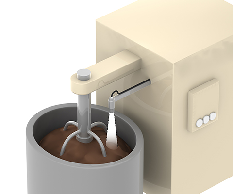 Temperature management for bean paste kneading machines