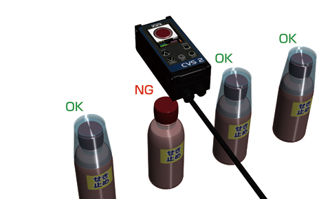 Checking the presence of measure cap