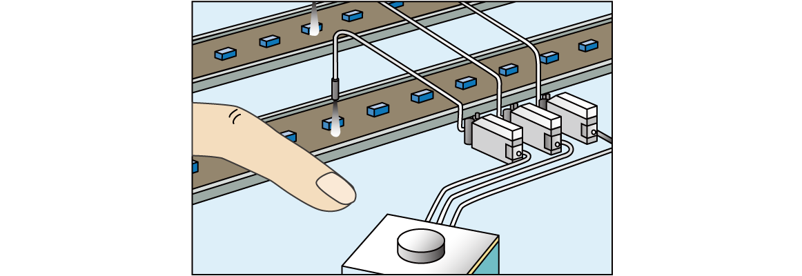 Photoelectric Sensors | Operation of External Teach